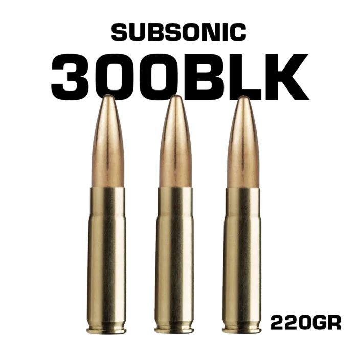 300 BLACKOUT 220 GR SUBSONIC - Badlands Munitions Co