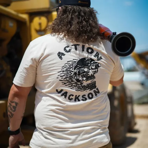 Action Jackson Sand T-Shirt