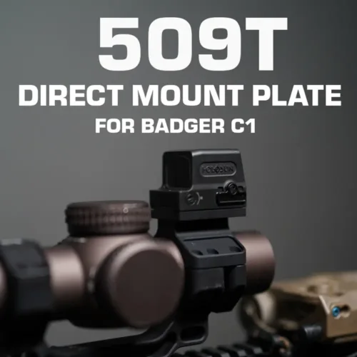 Badlands 509T Direct Mounting Plate for Badger Ordnance Scope Mounts