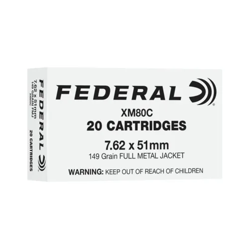 FEDERAL 7.62X51 M80 20 ROUNDS