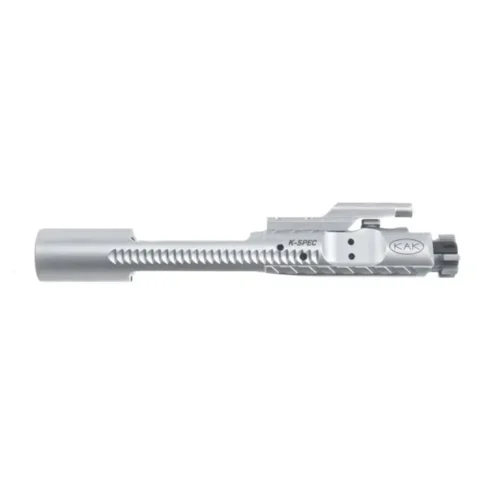 Metal surgical handpiece with a spiraled shaft and screw-like tip, stamped K-SPEC with a KAK logo.